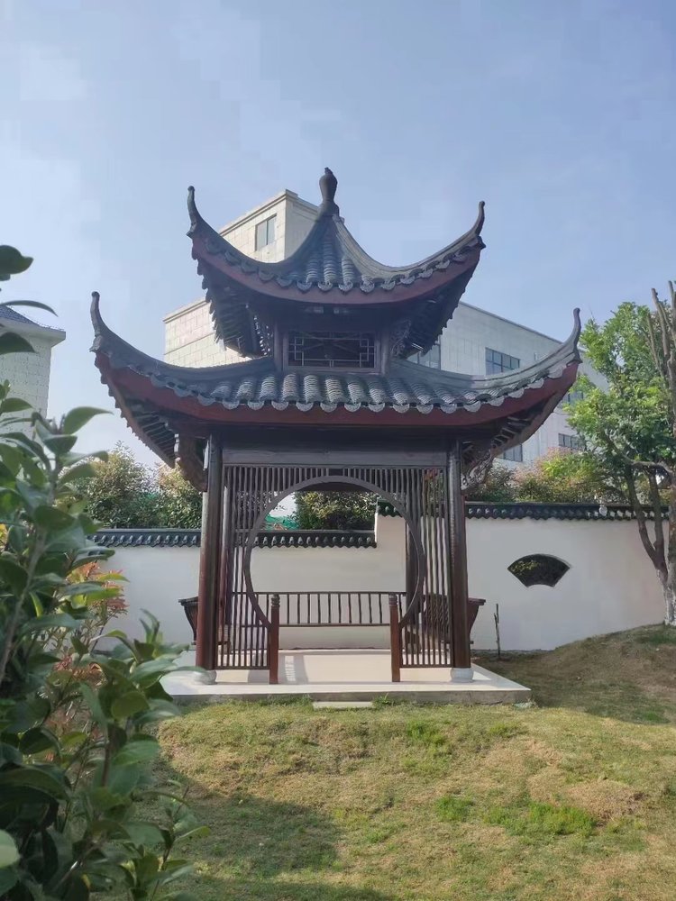 古韻新姿 淺析四角涼亭與園林綠化工程的和諧之美